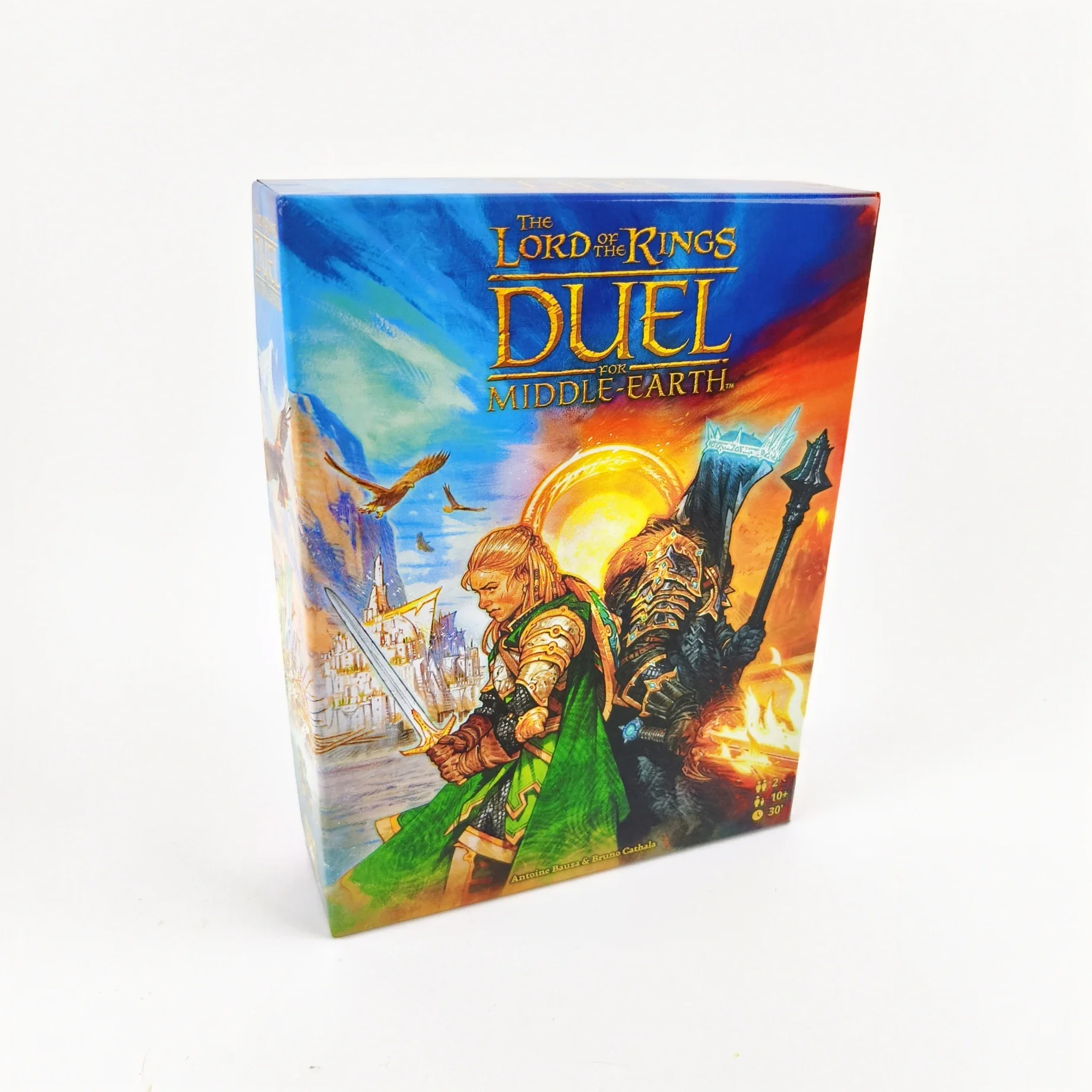 The Lord of the Rings Duel for Middle-Earth Board Game by Repos Production | Two Players Only | Family Fun