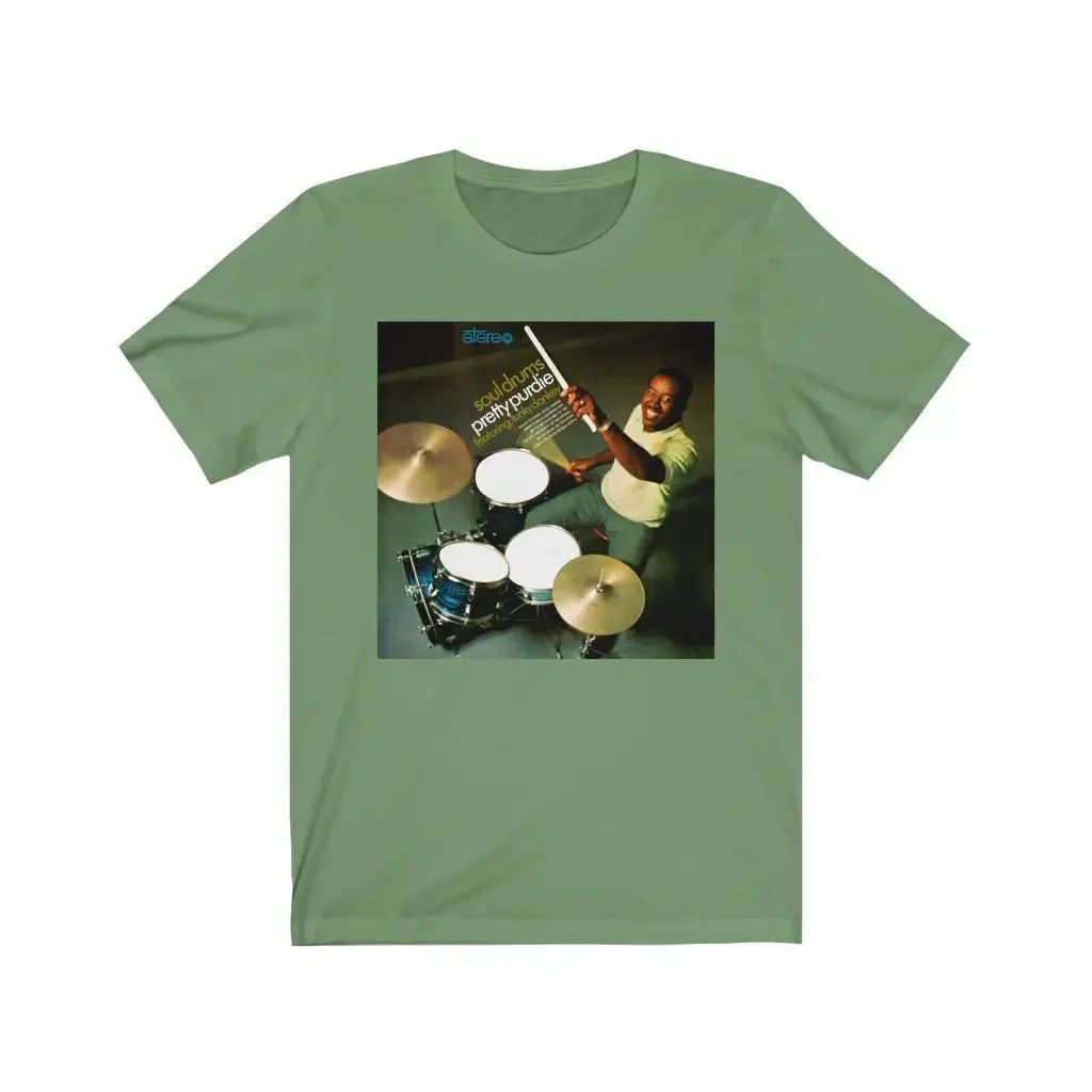 T-shirt batteur pour joueur de batterie, Vintage, histoire noire, groupe d'artiste Afro-américain