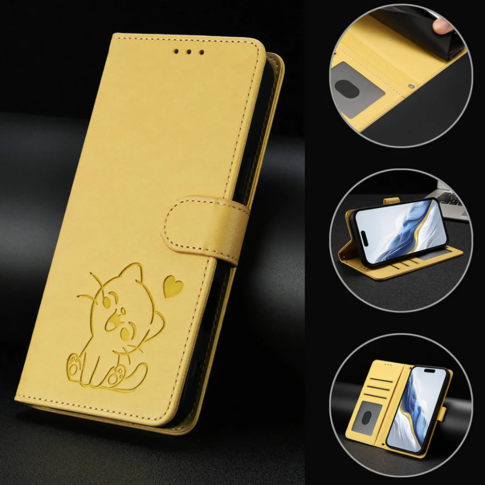 Leather Wallet Case…