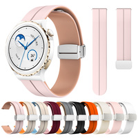 20mm Women Strap For Huawei Watch GT3 Pro 43mm GT 3 2 GT2 42mm Band Magnetic Buckle Watchband Bracelet Replacement Smart Straps