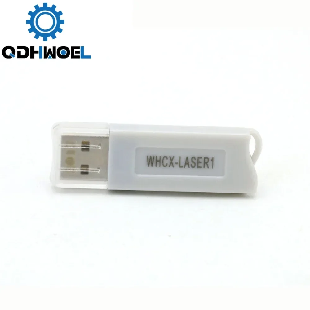 QDHWOEL Leetro USB White Software Dongle لوحدة تحكم ليزر Co2 MPC6515 MPC6525 MPC6535 MPC6565