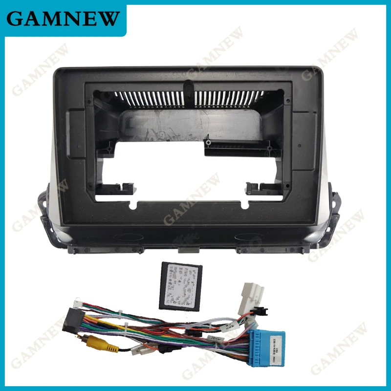 10.1 Inch Car Frame Fascia Canbus Box Adapter For Wuling Baojun 730 560 2017-2019 Android Radio Dash Fitting Panel Kit