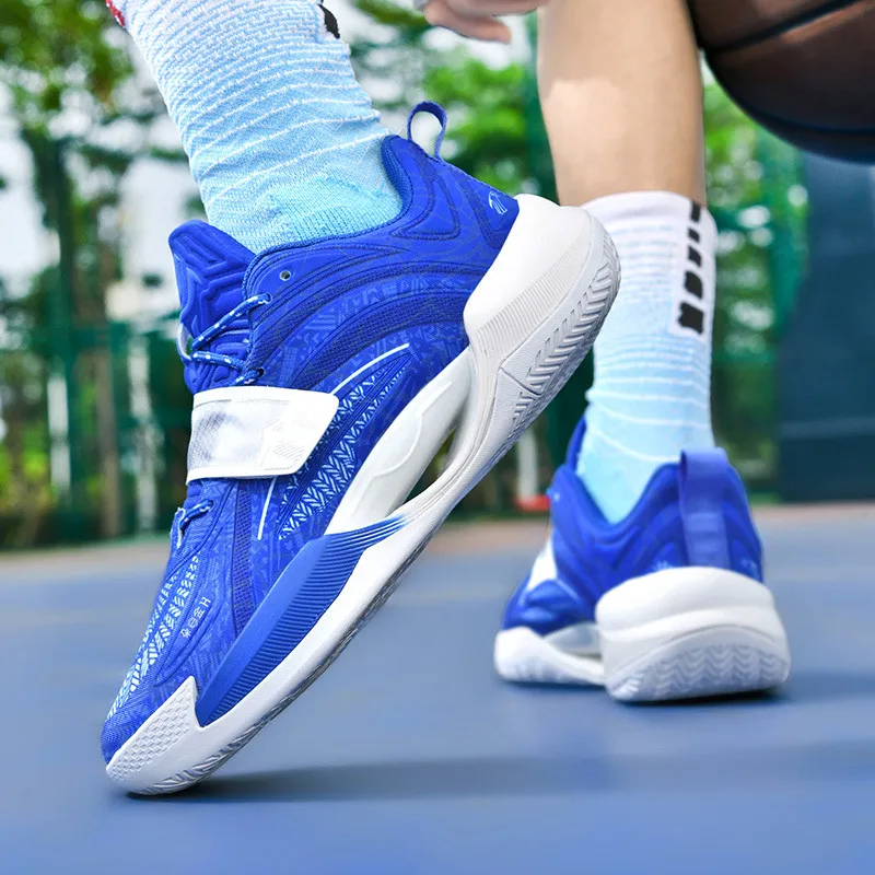 Sepatu basket pria wanita, sneaker latihan atletik luar ruangan, tahan aus, sepatu basket wanita, sneaker Non Slip, sepatu baru, musim gugur, 2024