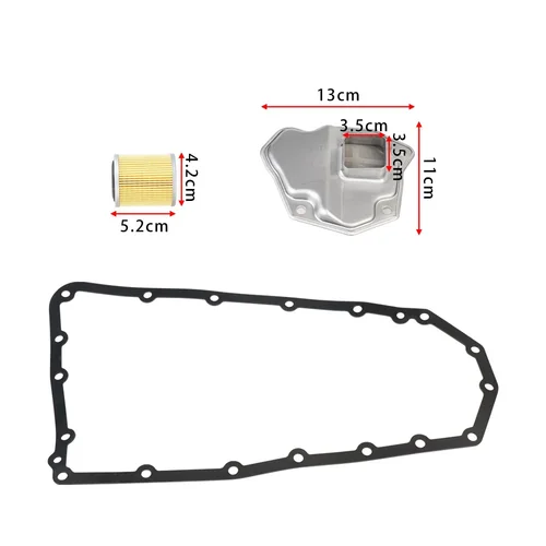 Imagen 2 del producto Filtro y junta de aceite de transmisión, para kit de filtro de transmisión automática 31728-1XF03 CVT Nissan 07-18 Altima Juke Nv200 Rogue JF011E