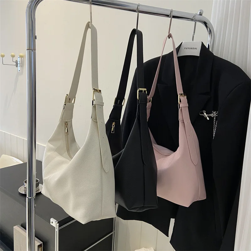 CGCBAG-Sac à main en cuir PU pour femme, sacoche de grande capacité, fourre-tout simple de bonne qualité, à la mode, 2023