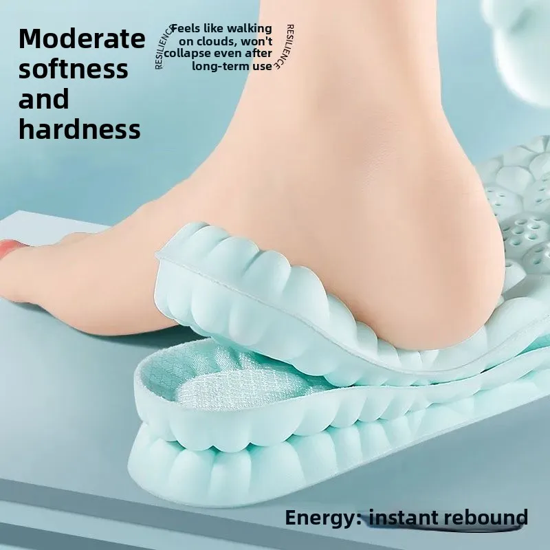 نعال داخلية رياضية مزيلة للعرق بالنعناع: مقاومة للرائحة، ماصة للعرق، مسامية، نعل ناعم، راحة تشبه السحابة لتخفيف الآلام. #3