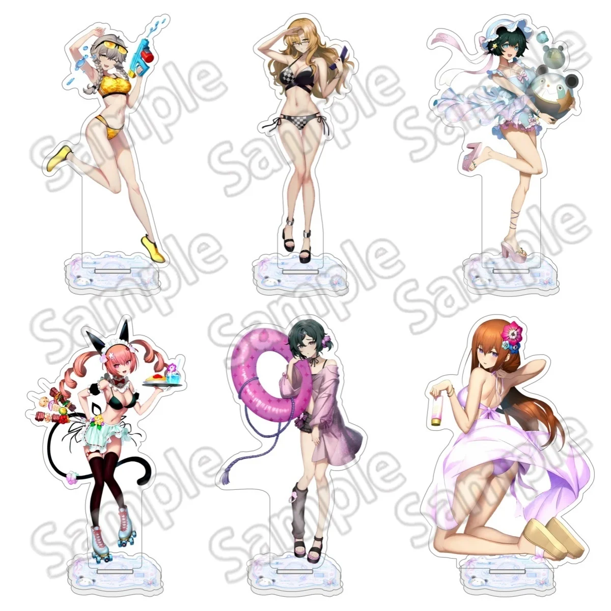 

Steins Gate Anime Characters 15cmAcrylic Standkey Makise Kurisu, Shiina Mayuri, Amane Suzuha, Desktop Ornament, Fan Gift & Keyin