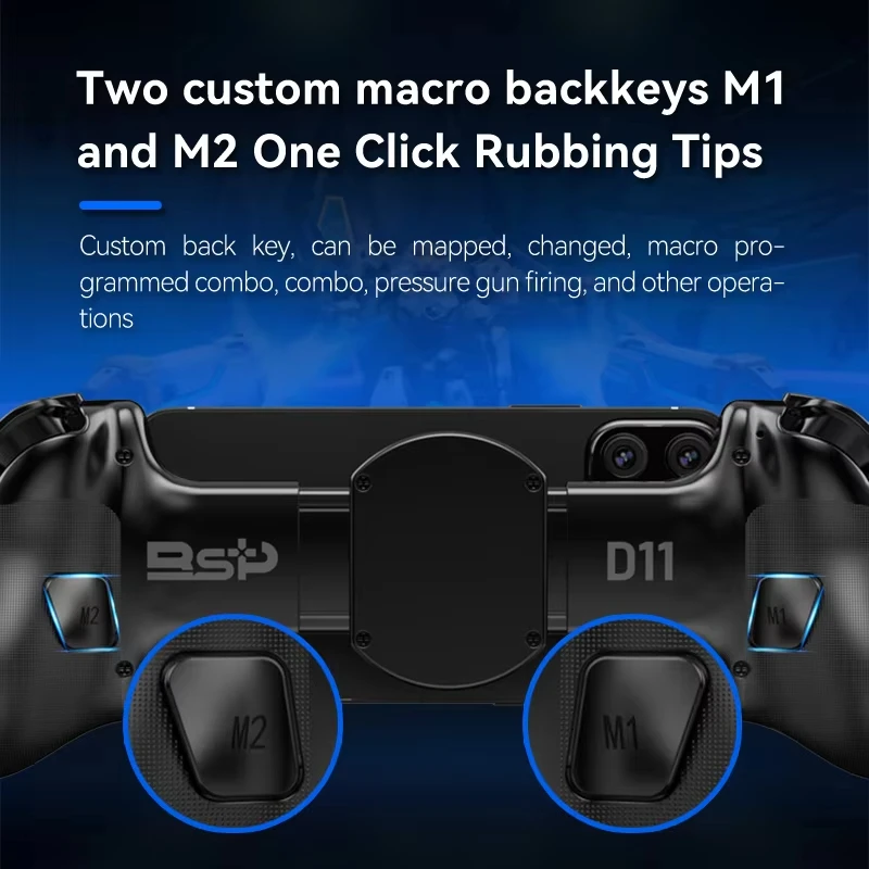 D11 Game Controller For SWITCH/Android/Apple IOS PC Joysticks Wireless Gamepad for PS3/PS4 Telescopic Joystick for Mobile Phone