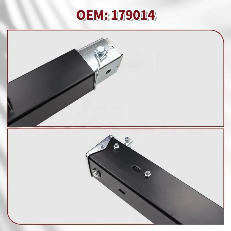 179014 RV Follow Thefth Wheel Landing Gear Leg متوافق مع Lippert Venture، مقبس معدات الهبوط العالمي 29-1/2 بوصة لـ Atwood &