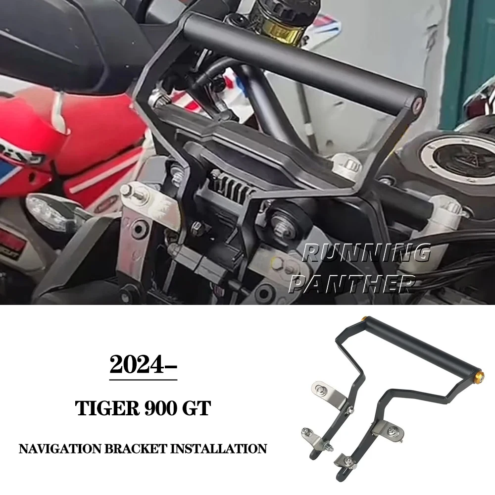 

New motorcycle accessory 22MM navigation bracket installation bracket For Tiger 900 GT Pro Rally Pro Tiger 900 GT 2024-