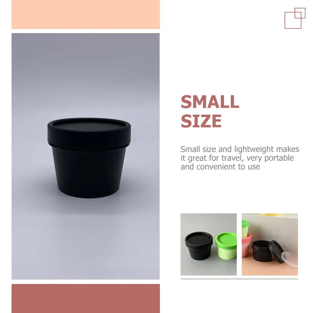

12Pcs Refillable Face Cream Containers Empty Cream Jars Portable Travel Sub-Packing Leakproof Cosmetics Storage Jars