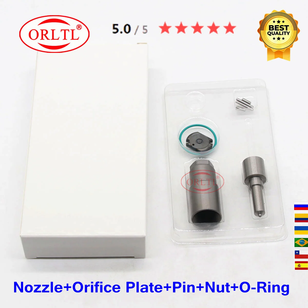 

Repair Kit For 16600-MB40A 16600MB40A 16600 MB40A 16600-VM00A 16600-VM00D Nozzle DLLA148P932 Valve Plate 07# for Nissan Frontier