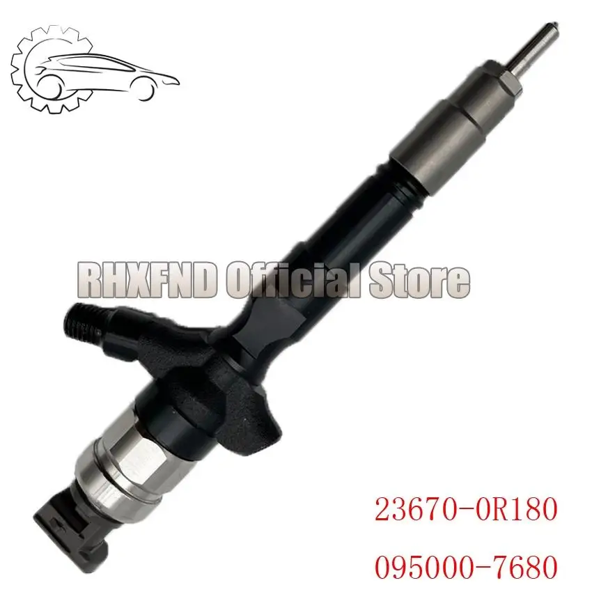 

23670-0R180 095000-7680 Diesel Common Rail Fuel Injector for Toyota Avensis RAV4 2.0d 1AD-FTV -4D