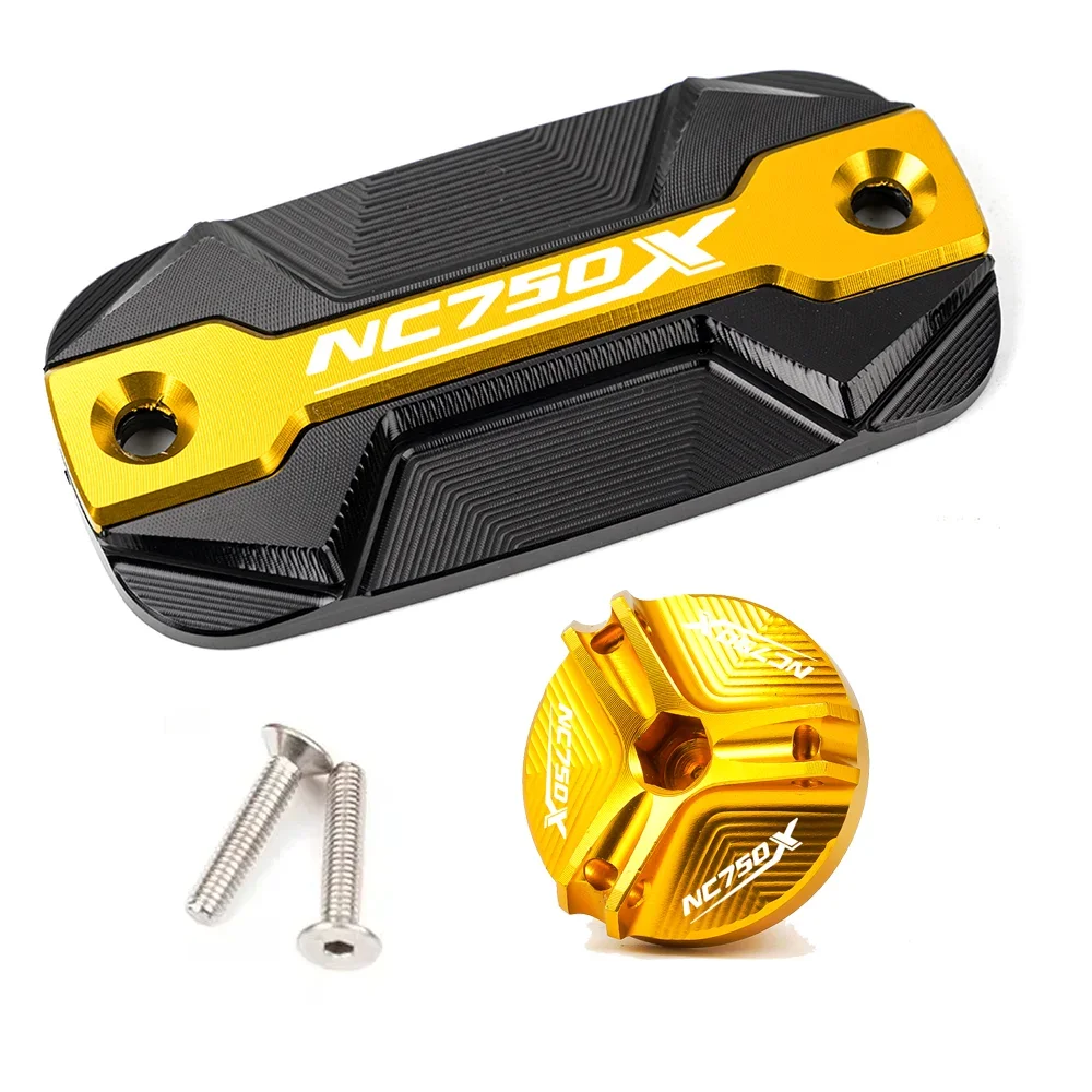 لهوندا NC750X NC 750X NC750 X NC 750 750X 2015-2022 2023 2024 2025 دراجة نارية سائل الفرامل خزان غطاء غطاء حشو الزيت