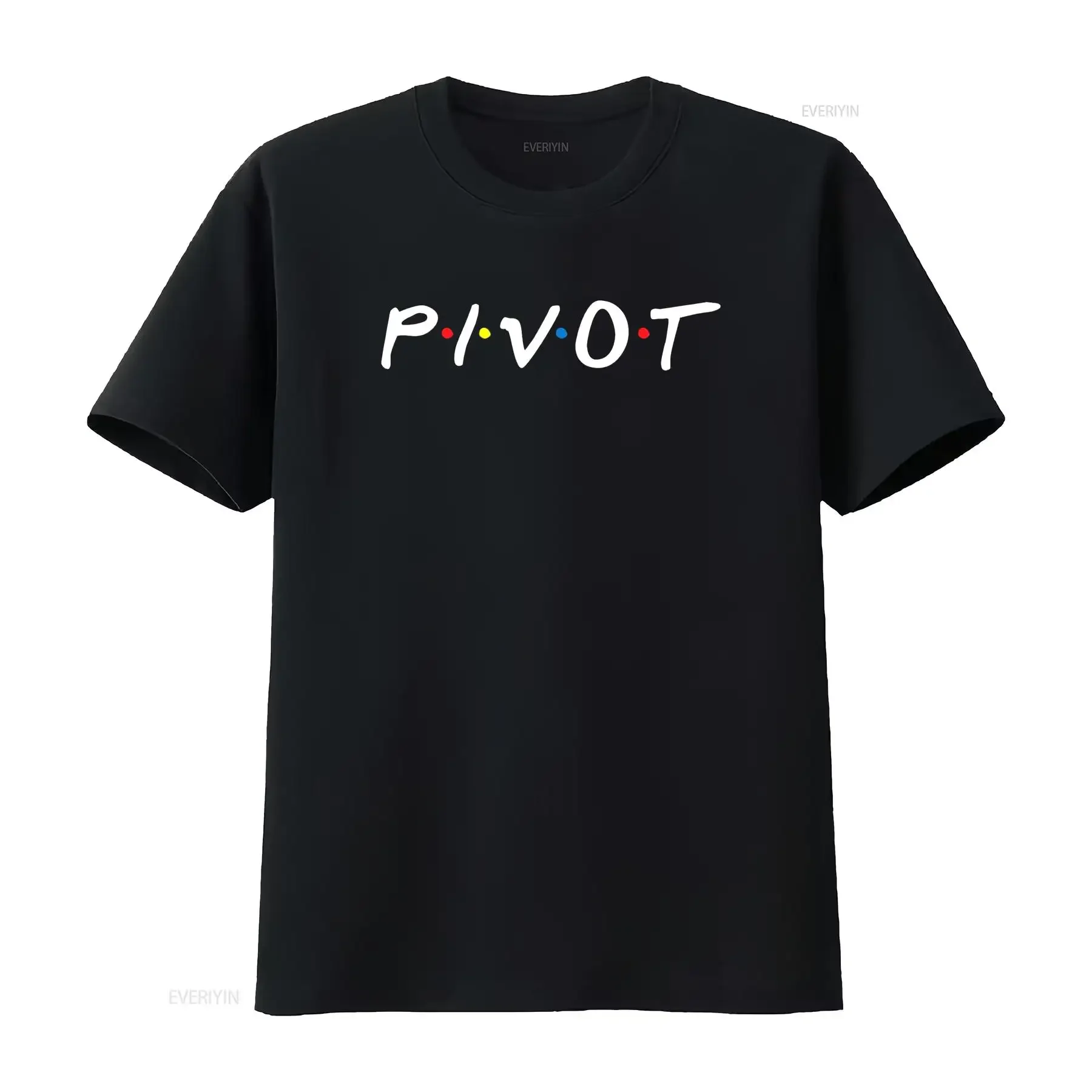 

Футболка Pivot, винтажный стираный модный топ с рисунком для повседневной носки, дизайнерская одежда унисекс, мягкая универсальная мужская растягивающаяся футболка