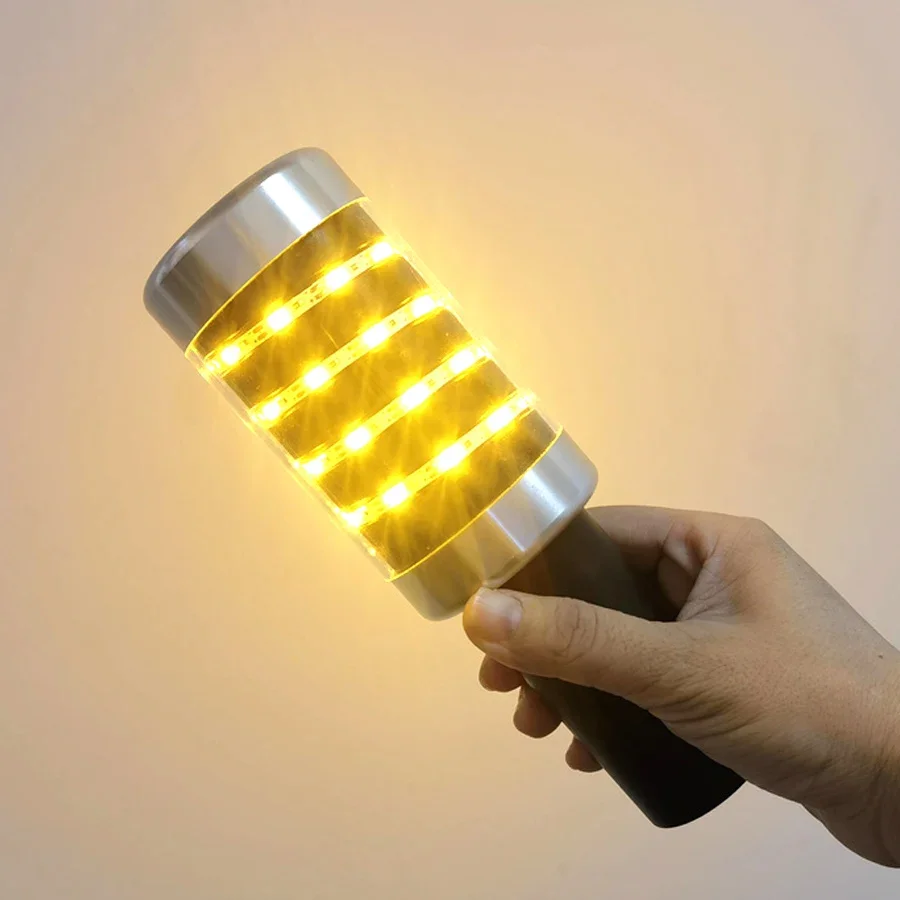 

Rechargeable LED Strobe Baton Light LED Bottle Topper Service Lights Bar Champagne Bottle Service Sparklers for Nightclub Decor