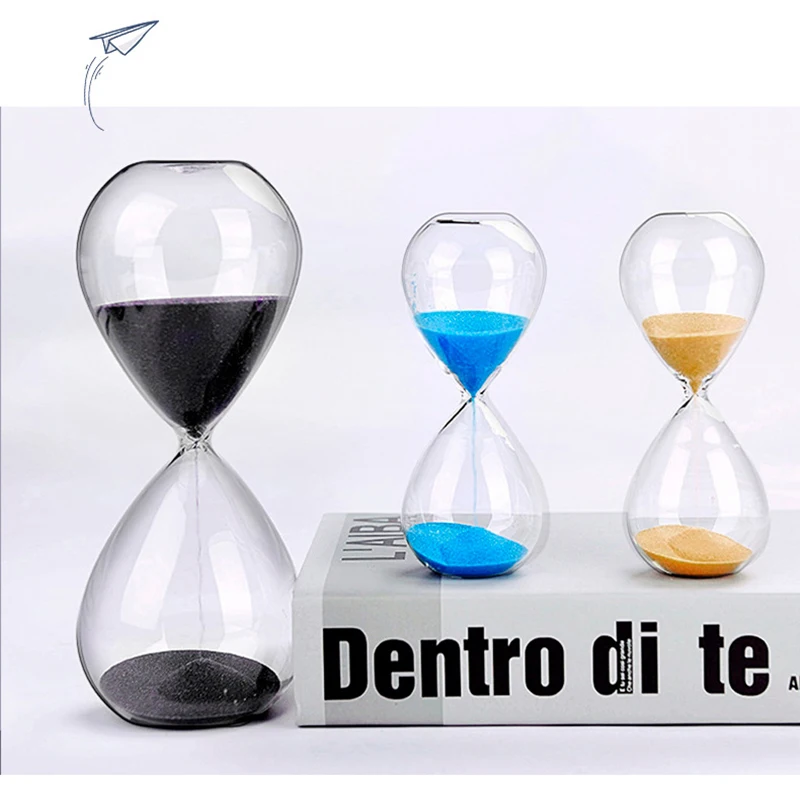 5 Minutes Hourglass Timer Time Management Tool Creative Personality Glass Hourglass Ornaments Improve Productivity Achieve