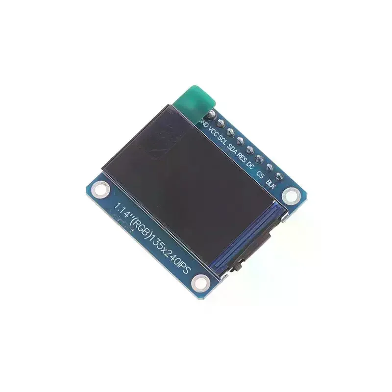 

1.14 Inch SPI Serial Port 135x240 Touchscreen IPS TFT Display ST7789 135x240 SPI 8-Pin 65K Color LCD Screen For Arduino