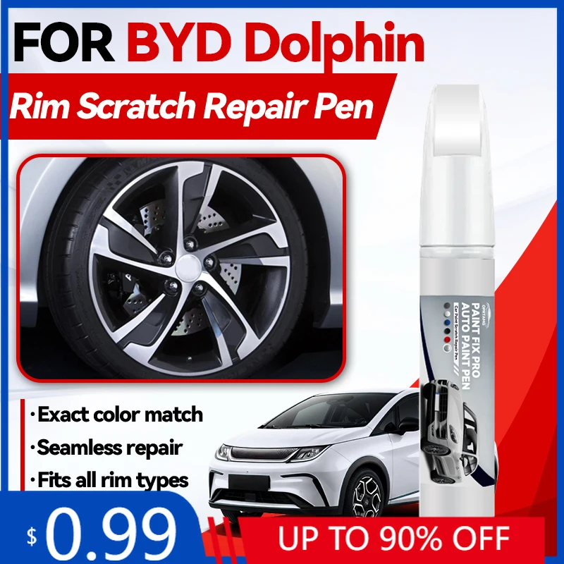 

Карандаш-корректор для колесных дисков BYD Dolphin 2021-2025 BNA1: Средство для ремонта царапин, DIY-набор для автозащиты