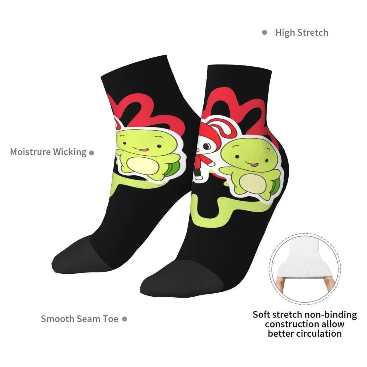 JJ MIKEY MAIZEN (26) Socks Harajuku Super Soft Stockings All Season Socks Accessories for Unisex Birthday Present