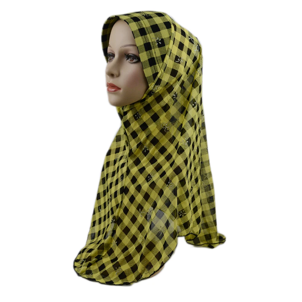 

Muslim Women Printed One Piece Amira Hijab Soft Islamic Headscarf Shawl Wrap Arab Prayer Cap Middle East Fashion Head Cover