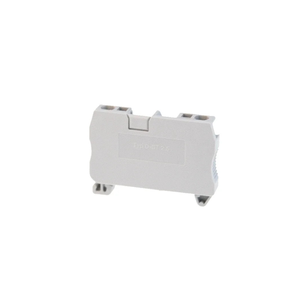 1 Piece D-ST1.5-2.5 End Covers For ST1.5 ST2.5 And PT2.5 Din Rail Terminal Blocks End Plates