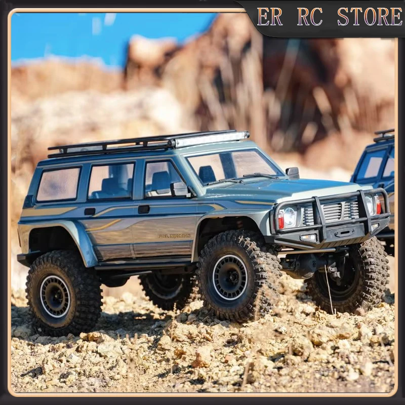 New Rc 1/10 Yk4107 Simulation Remote Control Model Car Electric Two-Speed Differential Lock Climbing Off-Road Vehicle Toy