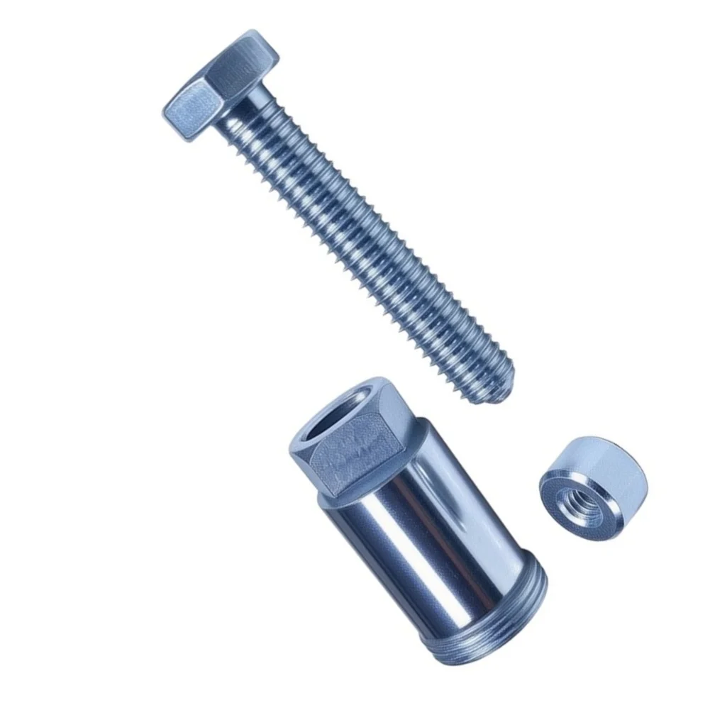 Flywheel Puller Tool Kit for MS660 MS650 MS880 MS066 OEM 661 660 880 066 1106-890-4501 Metal 3-Piece Silver Set