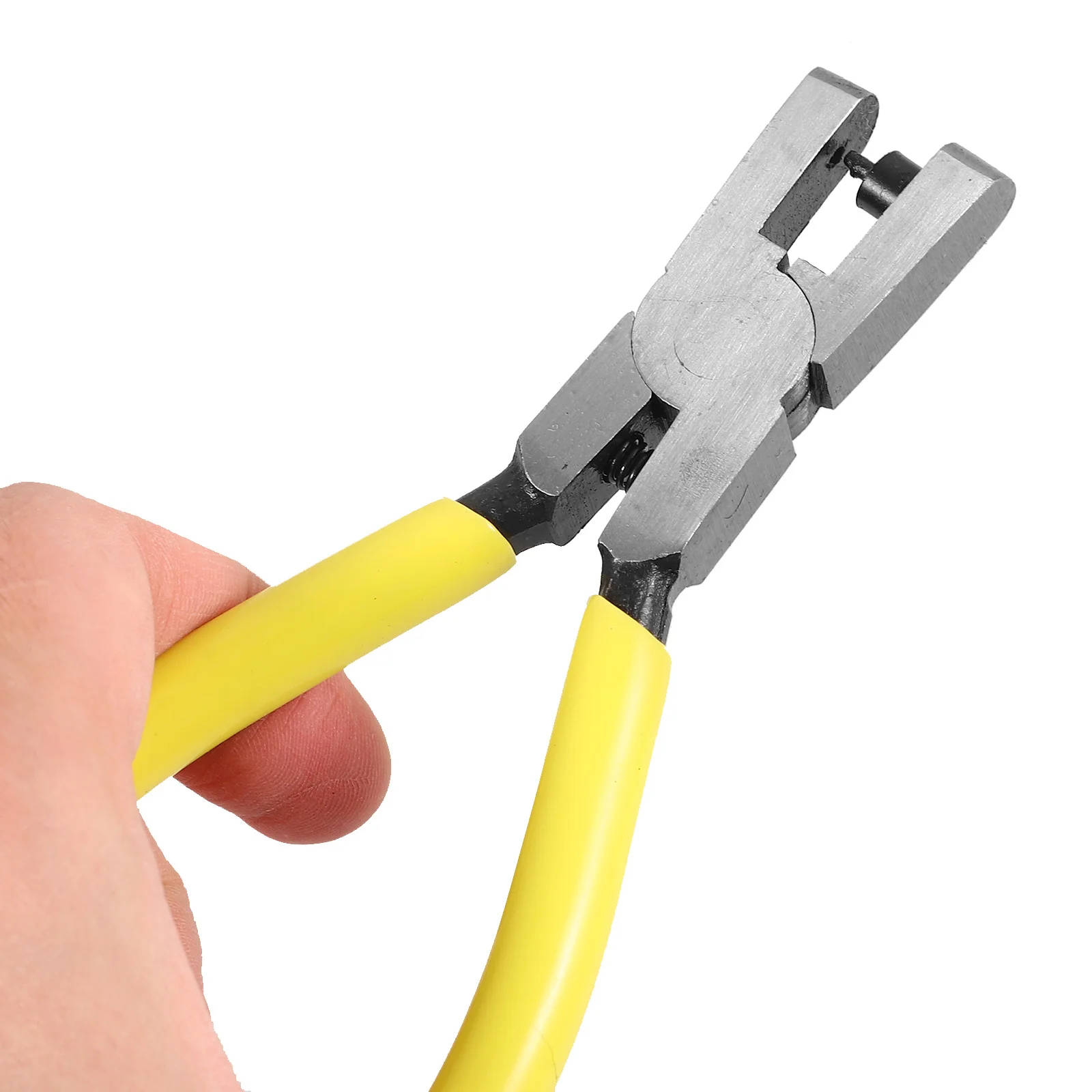 Single Hole Punch Metal Heavy Duty Hole Puncher Tool Precise Positioning for Paper Strap Sheet Craft Use