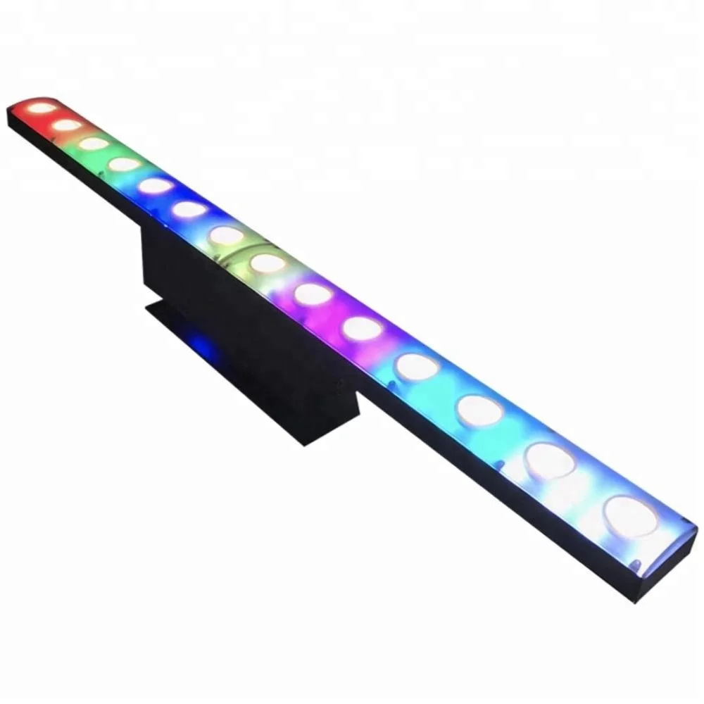 14 stücke 3 W Warm Weiß RGB Led bar Wall Washer Disco Dj Licht mit Punkt Control Led-matrix dj Led Bühne Lichter