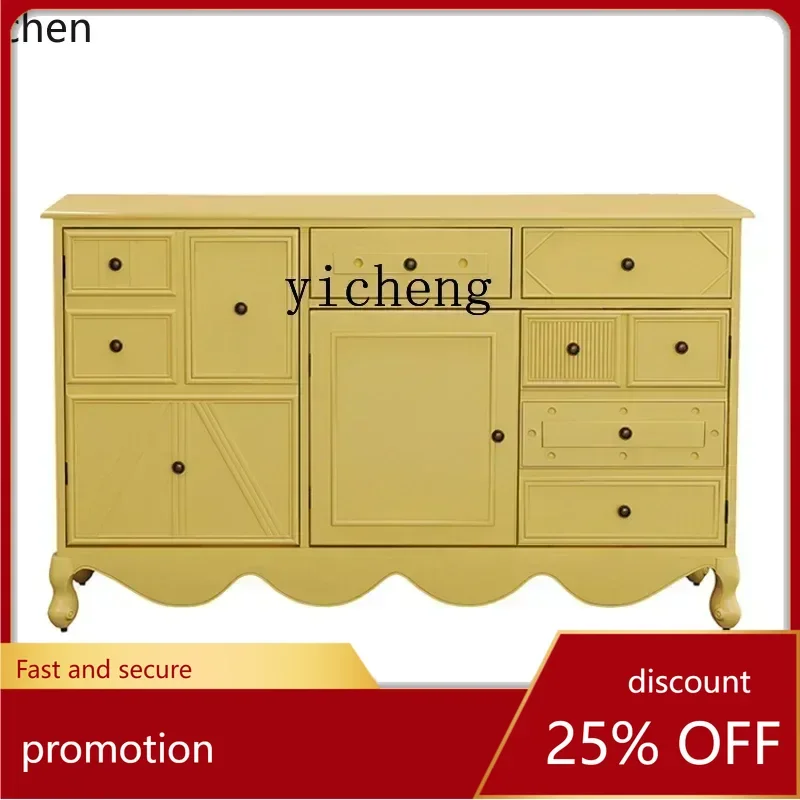 

ZMLSolid Wood Minimalist Entrance Cabinet Retro Home Partition Modern Simple Shoe Cabinet Small Apartment Storage Furniture