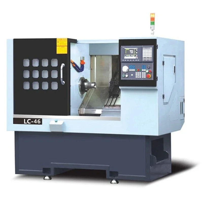 CNC 45 Degrees Slant Bed metal lathe machine