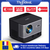 ThundeaL TDA5W Full HD 1080P Mini Portable Projector Auto Focus Android WiFi Projecteur 4K Video TDA5 Smart Home Theater Beam