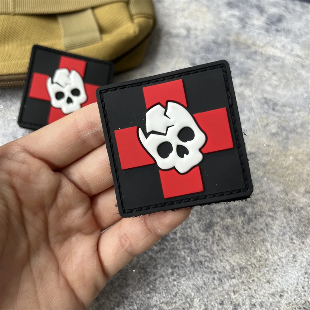 

Medical Treatment Tactical Patch Military Morale Badge PVC Hook and Loop Patches for Clothing Backpack Decoration Sticker