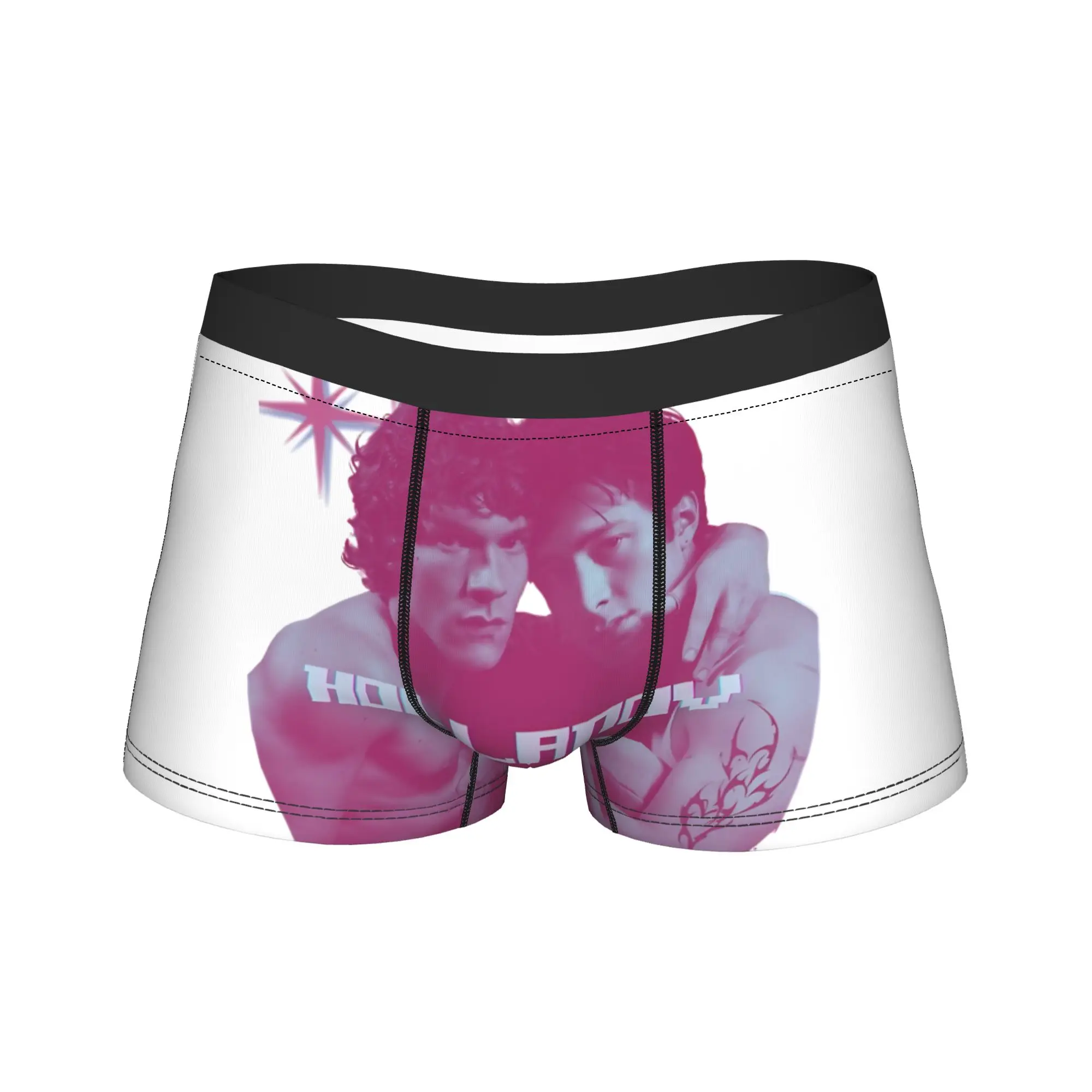 

Hudson Williams Underwear Heated Rivalry Elastic Panties Customs Shorts Briefs For Men 3D Pouch Plus Size Trunk