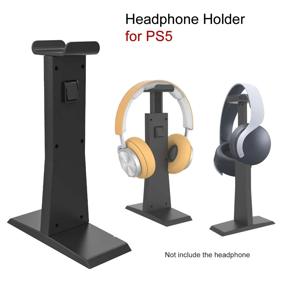 

Headphone Holder for PS5 Headset Desk Mount Retractable Bracket Display Rack Accessories