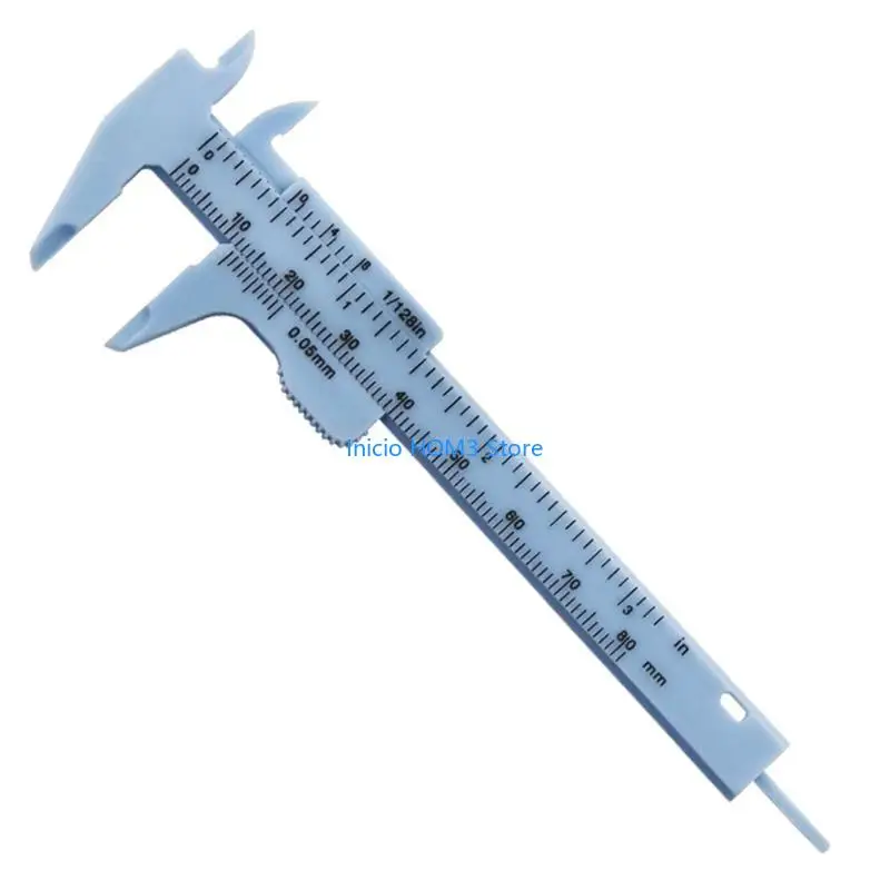 

A5YD Colorful Eyebrow Measuring Rulers Brow Mapping Rulers Tool Mini Verniers Calipers Double Scale Plastic Rulers 4PCS