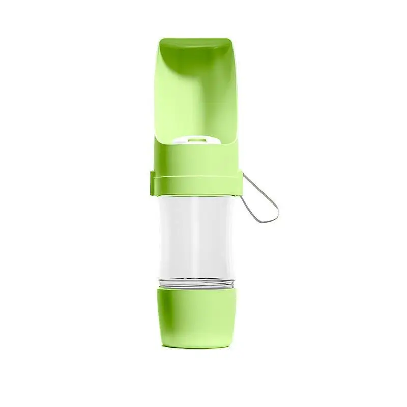 Portable Dog Cat Water Bottle With Storage Food And Water Container For Puppy Pets Dogs Feeder Bowl Outdoor Travel Pet Supplies