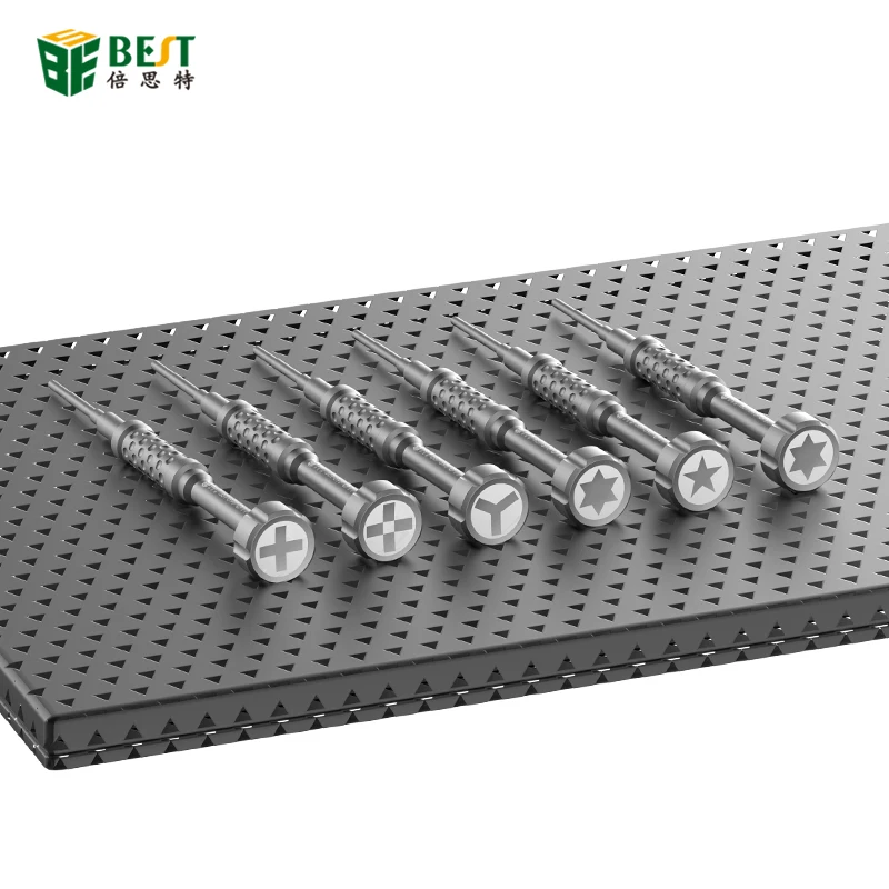 BST-898 3D CR MO Steel Precision DIY Magnetic Y0.6 PH000 Pentalobe 0.8 M2.5 T1 T2 Bits OEM Screwdrivers Set