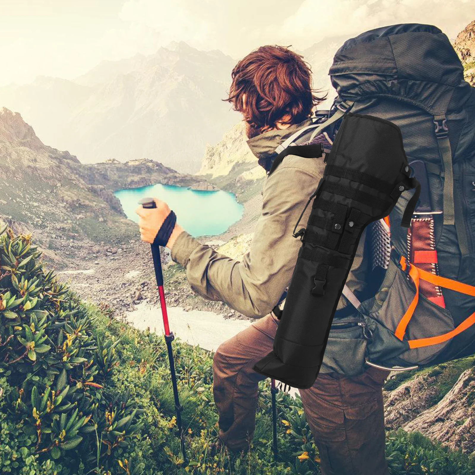 

Storage Bag Durable Waterproof Large Capacity Hunting Backpack Outdoor Adventure Gear Pouch Scabbard Range Mag