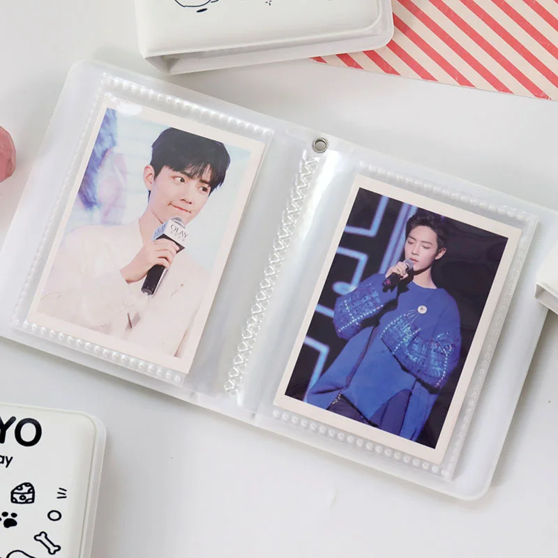 3 Inch Mini Organizer Card Book Kpop Idol Album Photo Card Collectible Card Postcard Photo Card Binder Lomo Card Card Book