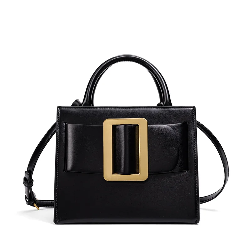 Chique handtas met gesp Dames 2026 Nieuwe hoge kwaliteit Trend Exquise luxe schoudertas Onderscheidend ontwerp Kunstleer Crossbody tas