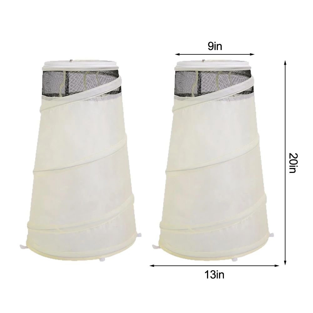 Protect For plants from frost and animals with mesh cloth up cover for winter 20 by 13 by 9 inch easy installation