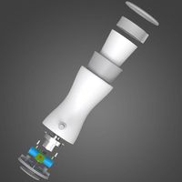 Portable Pet Feet Washer Low Noise 2 Modes Dog Paw Automatic Cleaning Machine Detachable Easy Operation Electrical Paw Cleaner