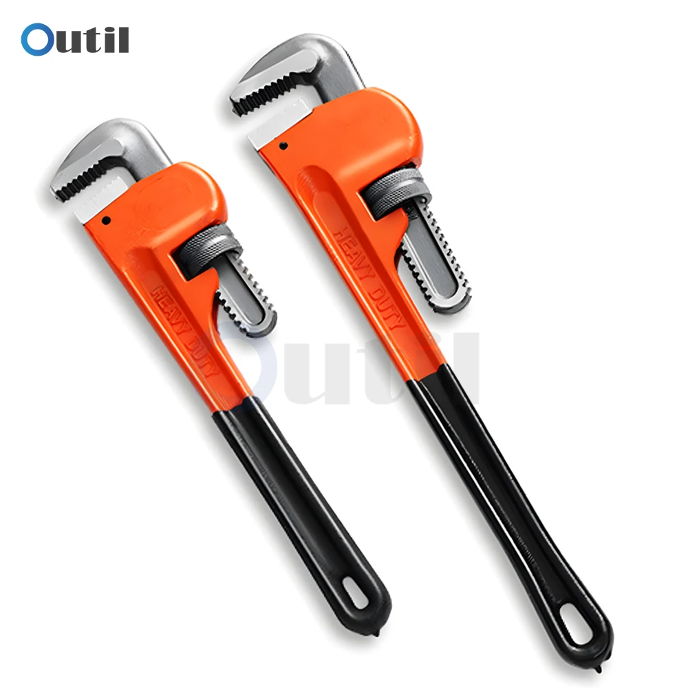 8 inch 12 inch Pipe Wrench Universal Pipe Wrench Multifunctional Quick Plumbing Water Pipe Wrench Combination Wrench Tool