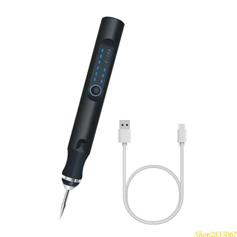 

3 Speed Electric Mini Drill Pen, Rechargeable DIY Hand Drill Electric, Mini Drill Set for Resin Jewellery Making 831F