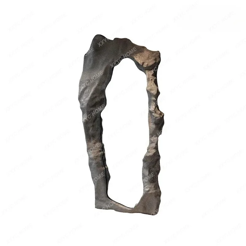 AA irregular art styling full-length mirror custom floor mirror household special-shaped fitting mirror