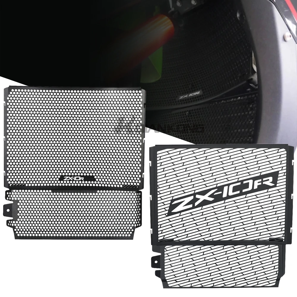 Radiator Water Cooler Grille Guard Cover Protector For Kawasaki Ninja ZX-10R ZX-10RR ZX 10R 10RR 2021-2024 2025 2026 Motorcycle