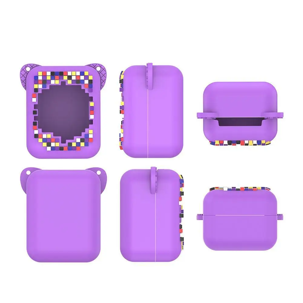 Case For Bitzee Interactive Toy Digital Pet Soft Silicone Shell Waterproof Anti-fall Protective Cover With Lanyard Strap