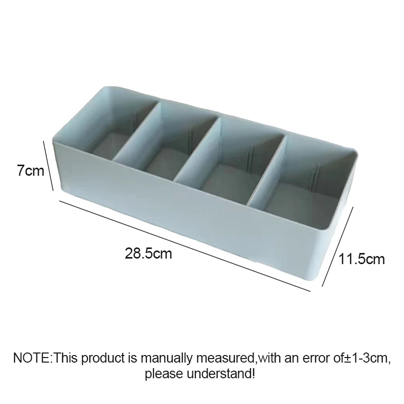 Adjustable Storage Box Divided Storage Tableware Sundries Organizer Storage Case Plastic Drawer Storage Box Free Combination